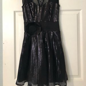 Bebe black cocktail dress size XS
